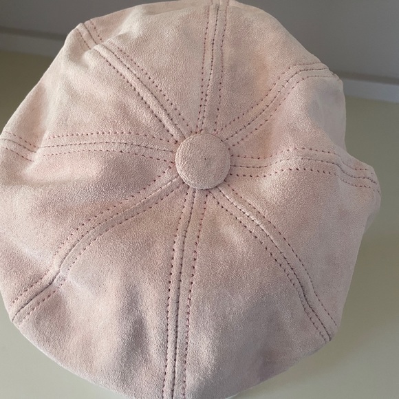 bebe Conductor Hat, Genuine Suede P/S Made in US, Vintage, - Picture 5 of 5